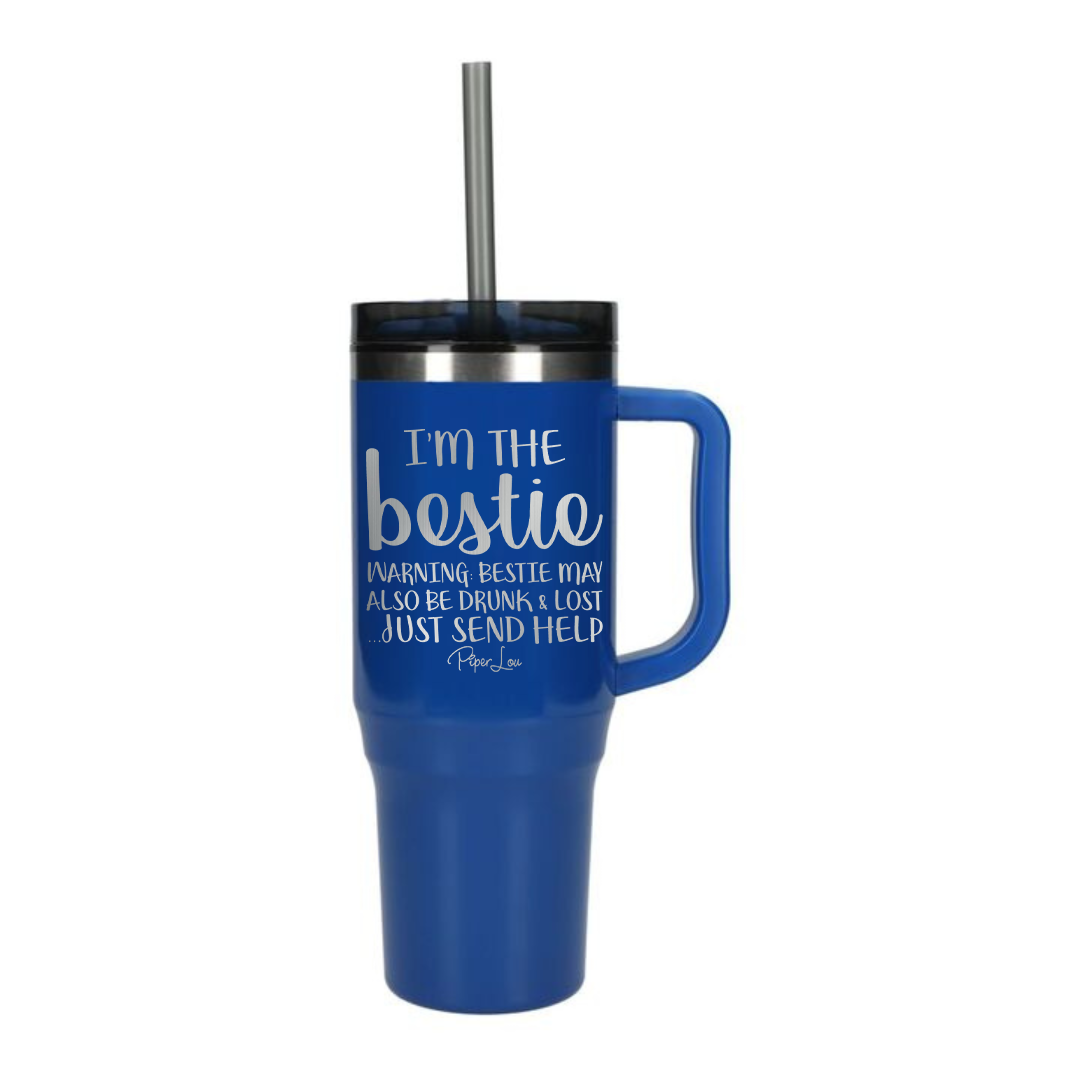 I'm The Bestie - 40oz Traveler Lite Tumbler + Straw