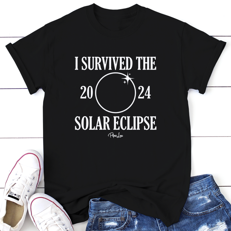 I Survived The 2024 Solar Eclipse Apparel