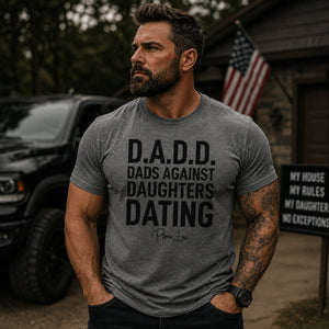 Mens Dad's Against Daughters Dating Classic Tee