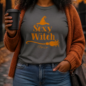 Sexy Witch Premium Tee — lifestyle hero