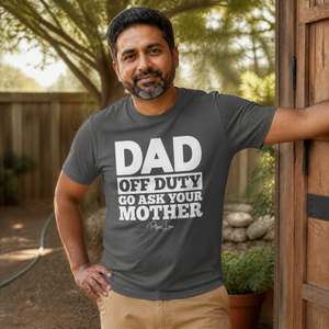 Dad Off Duty Premium Tee — lifestyle hero