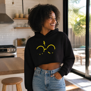 Potter Nurse Cropped Hoodie — lifestyle hero