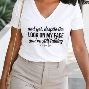 Women's Graphic V-Neck