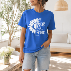 Let Your Soul Shine Classic Tee — lifestyle hero