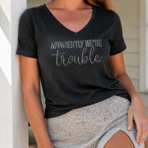 Women's Graphic V-Neck