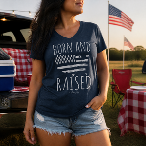 Women's Graphic V-Neck