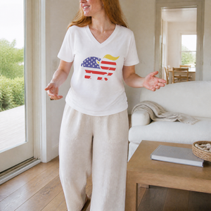Women's Graphic V-Neck
