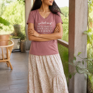 Women's Graphic V-Neck