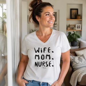 Women's Graphic V-Neck