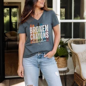 Women's Graphic V-Neck