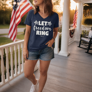 Women's Graphic V-Neck