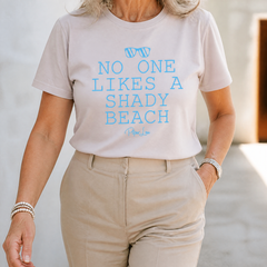 No One Likes A Shady Beach Classic Tee — lifestyle hero