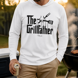 Grill Father Hooded Long Sleeve Tee — lifestyle hero