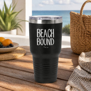 Beach Bound 30oz Engraved Tundra Tumbler — lifestyle