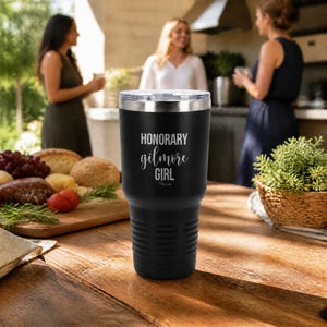 Honorary Gilmore Girl 30oz Engraved Tundra Tumbler — lifestyle
