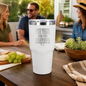 I Have Neither The Time Nor The Crayons 30oz Engraved Tundra Tumbler — lifestyle