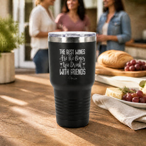 The Best Wines 30oz Engraved Tundra Tumbler — lifestyle
