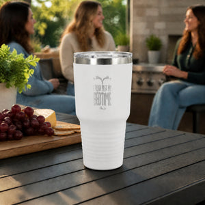 I Read Past My Bedtime 30oz Engraved Tundra Tumbler — lifestyle