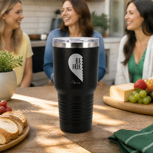 Best Friends Left 30oz Engraved Tundra Tumbler — lifestyle
