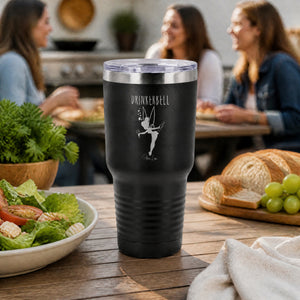 Drinkerbell 30oz Engraved Tundra Tumbler — lifestyle