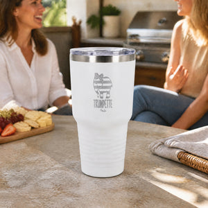 Trumpette Elephant 30oz Engraved Tundra Tumbler — lifestyle