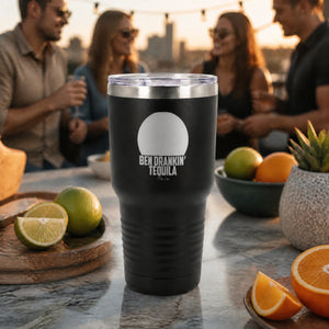 Ben Drankin Tequila 30oz Engraved Tundra Tumbler — lifestyle