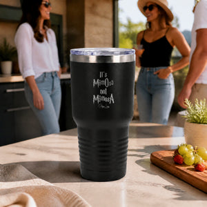 Its MimOsa Not MimosA 30oz Engraved Tundra Tumbler — lifestyle
