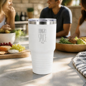 Hungry Spice 30oz Engraved Tundra Tumbler — lifestyle