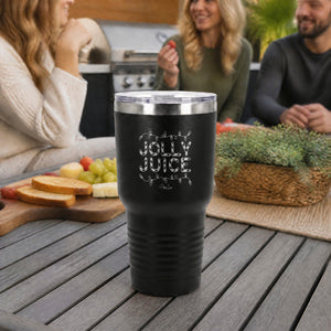 Jolly Juice 30oz Engraved Tundra Tumbler — lifestyle