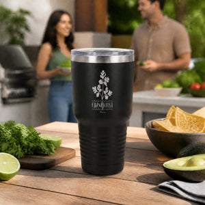 Cilantropist 30oz Engraved Tundra Tumbler — lifestyle