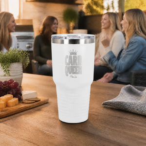 Carb Queen 30oz Engraved Tundra Tumbler — lifestyle
