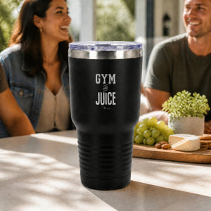 Gym And Juice 30oz Engraved Tundra Tumbler — lifestyle