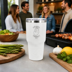 Big Nick Energy 30oz Engraved Tundra Tumbler — lifestyle