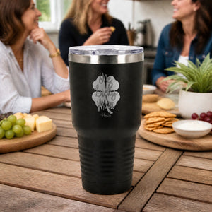 One Lucky Mimi 30oz Engraved Tundra Tumbler — lifestyle