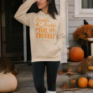 Double Double Toil And Trouble Graphic Hoodie — lifestyle hero
