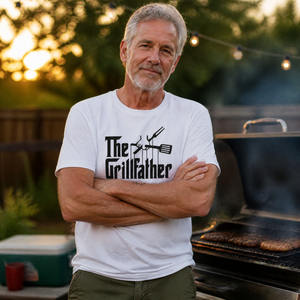 Grill Father Premium Tee — lifestyle hero