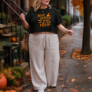 Good Witch Gone Bad Cropped Boxy Tee — lifestyle hero