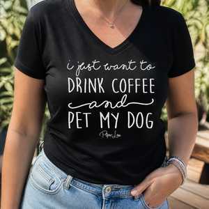 Women's Graphic V-Neck