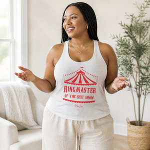 Ringmaster Of The Shit Show Tank Top — lifestyle hero