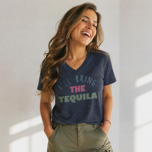 Women's Graphic V-Neck