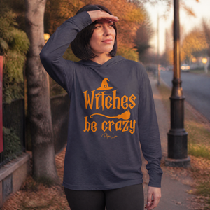 Witches Be Crazy Hooded Long Sleeve Tee — lifestyle hero