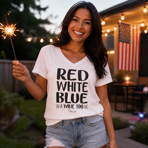 Women's Graphic V-Neck