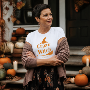 Crazy Witch Premium Tee — lifestyle hero