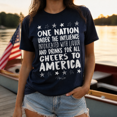 One Nation Under The Influence Classic Tee — lifestyle hero