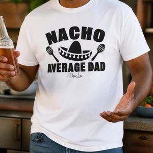 Nacho Average Dad Premium Tee — lifestyle hero
