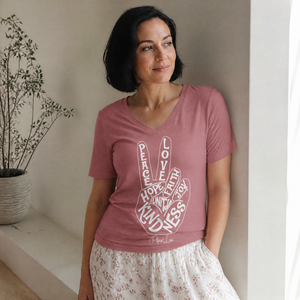 Women's Graphic V-Neck