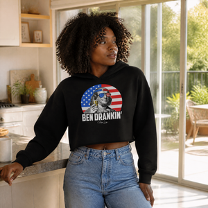 Ben Drankin Cropped Hoodie — lifestyle hero