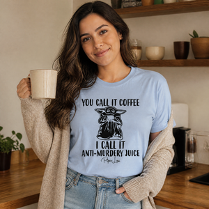 Anti Murdery Juice Classic Tee — lifestyle hero