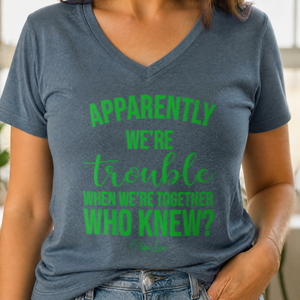 Women's Graphic V-Neck