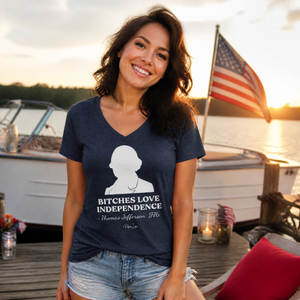 Women's Graphic V-Neck